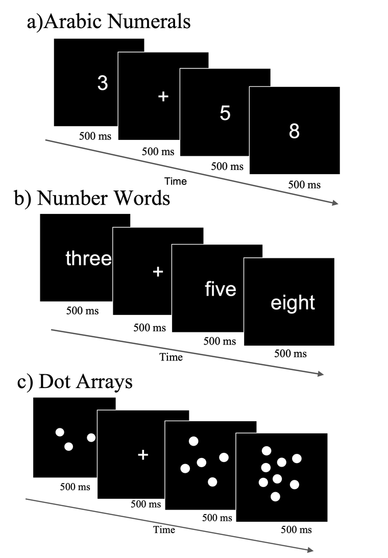 FAVE stimulus presentation order across three formats